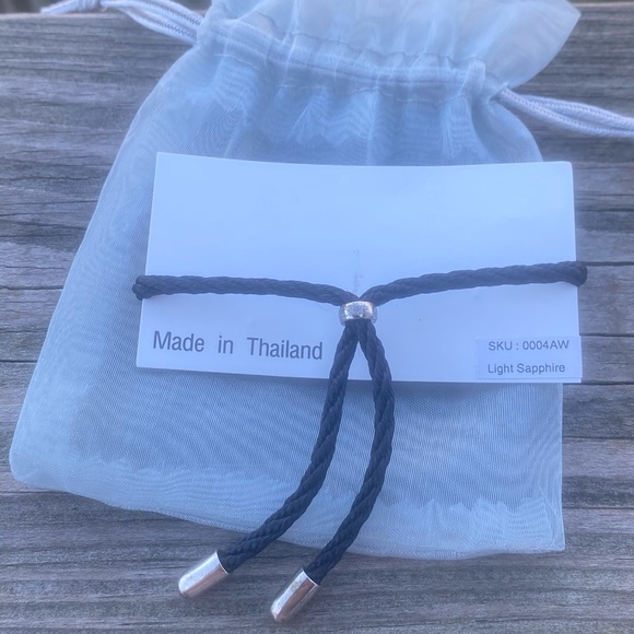 Light blue crystal heart bracelet NWT - Picture 9 of 11